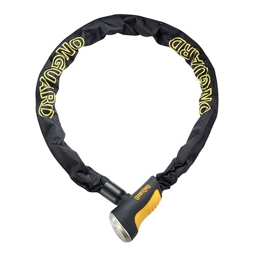 OnGuard 8020 Mastiff Integrated Key Chain Lock - 3.57' X 0.39"[110CM X 10MM] Black - Image 1
