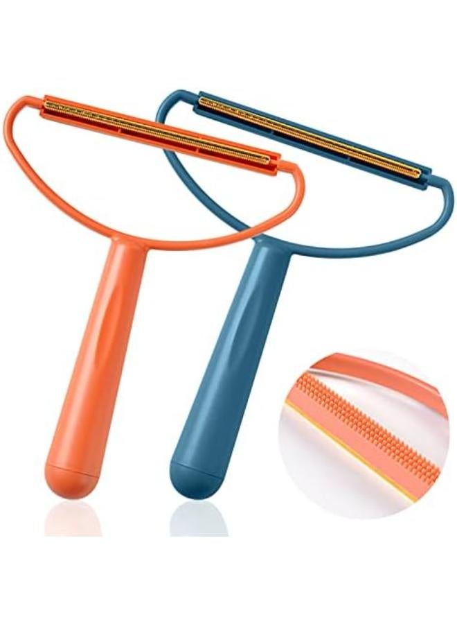 Portable Double-Sided Lint Remove Pet Fur Hair Lint Remover For Clothes Carpet Couch Travel, Reusable Lint Rollers Shaver Cleaner Fabric Pilling Remover Sc - Image 1