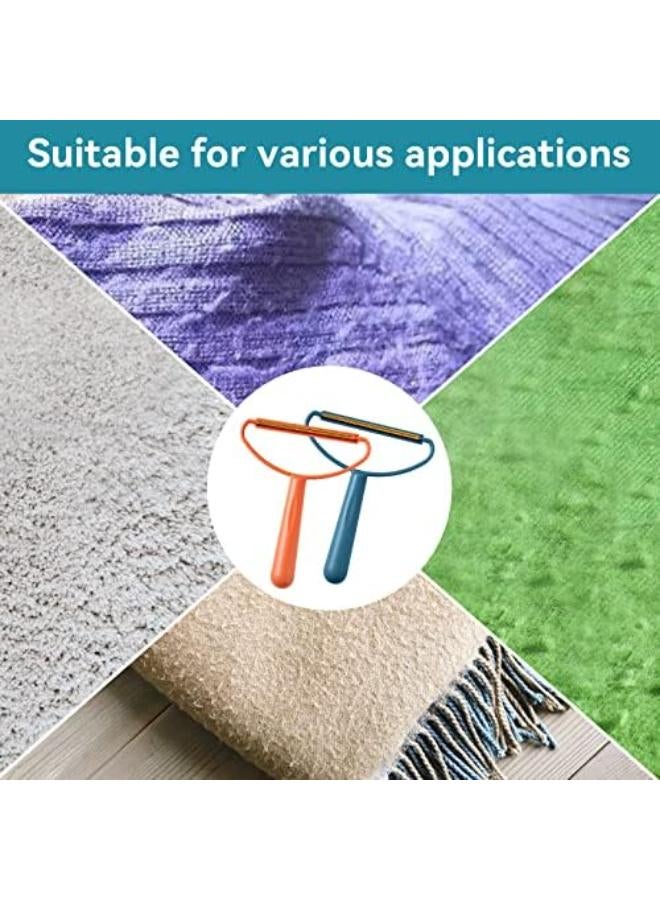 Portable Double-Sided Lint Remove Pet Fur Hair Lint Remover For Clothes Carpet Couch Travel, Reusable Lint Rollers Shaver Cleaner Fabric Pilling Remover Sc - Image 5