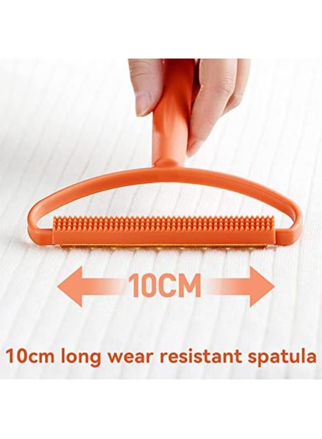 Portable Double-Sided Lint Remove Pet Fur Hair Lint Remover For Clothes Carpet Couch Travel, Reusable Lint Rollers Shaver Cleaner Fabric Pilling Remover Sc - Image 4