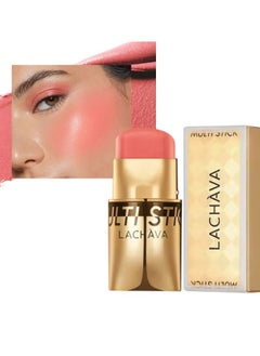 LACHAVA Multi Stick Blush for Eyeshadow and Lipstick Eyeshadow Lipstick and Face Blusher Cream 3 in 1 Non Sticky Moisturizing Hydrating Smooth Face Blush Makeup Lipstick 8G 05  - Image 1