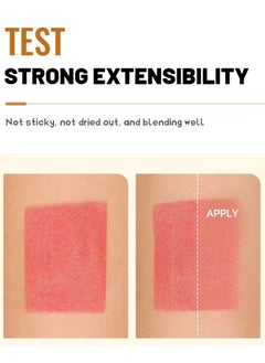 LACHAVA Multi Stick Blush for Eyeshadow and Lipstick Eyeshadow Lipstick and Face Blusher Cream 3 in 1 Non Sticky Moisturizing Hydrating Smooth Face Blush Makeup Lipstick 8G 05  - Image 2