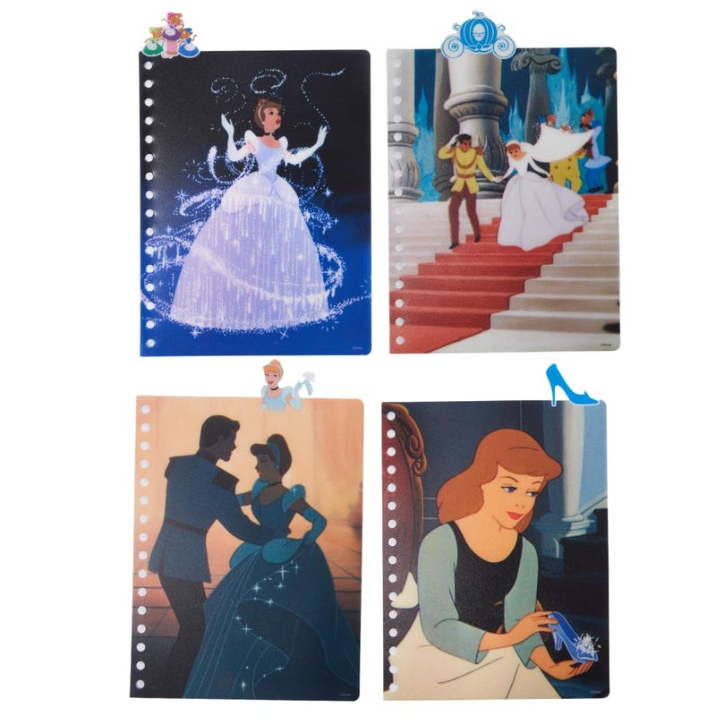 Innovative Designs Disney Cinderella Tab Journal Notebook, Spiral Bound, 96 Lined Pages, 8 x 7 inches - Image 4