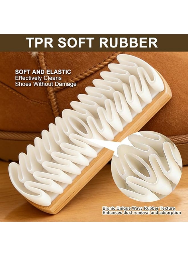 Suede Brush for Shoes,Suede Nubuck Eraser,Suede Shoe Cleaner Kit, Nubuck Cleaning Kit 3PCS - Image 4