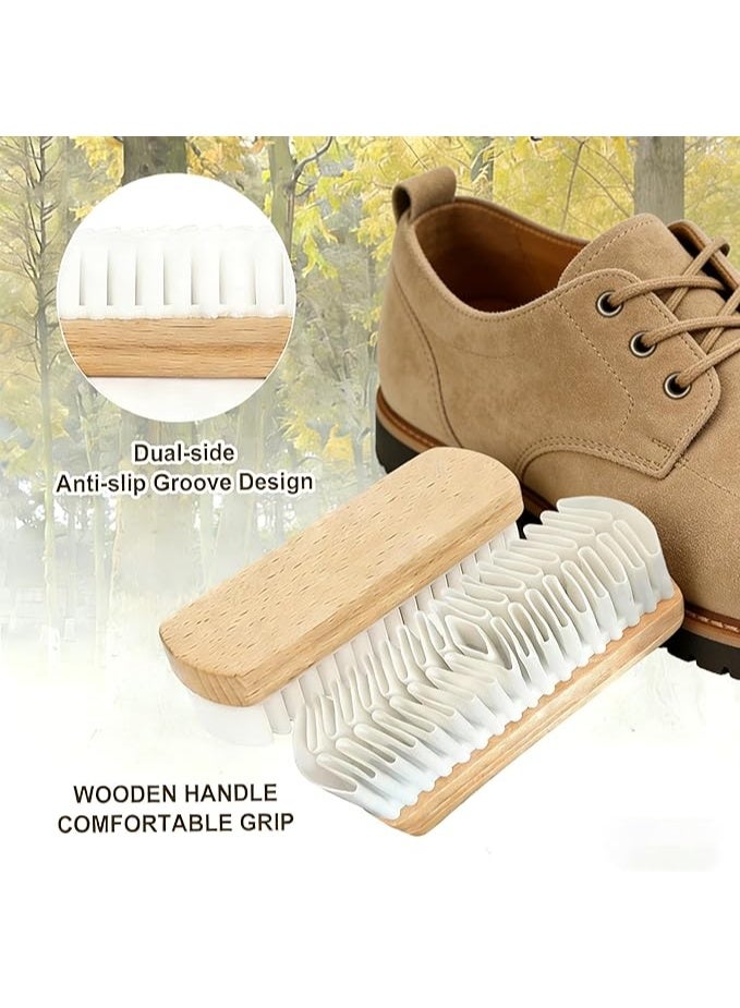 Suede Brush for Shoes,Suede Nubuck Eraser,Suede Shoe Cleaner Kit, Nubuck Cleaning Kit 3PCS - Image 2