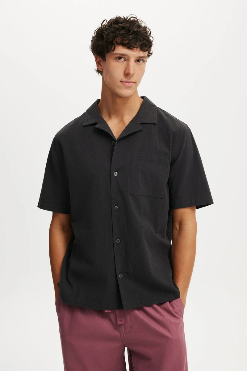 كوتون اون قميص ريفييرا بأكمام قصيرة