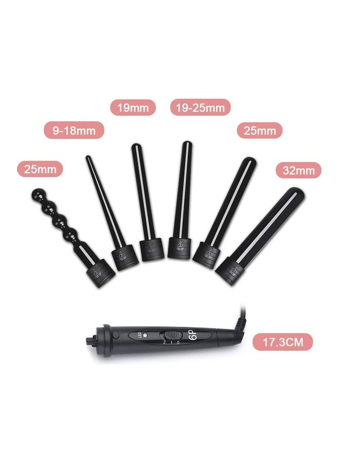 NIBEMINENT Victoper Waver Curling Tong Hair Curler Black - Image 2