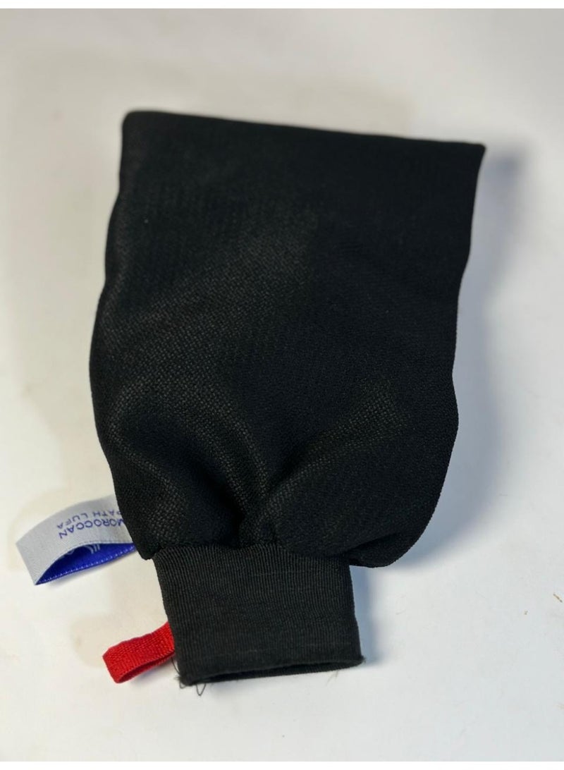 مقشر الجسم باللوفة المغربية - تصميم قفاز عملي وقابل لإعادة الاستخدام، لطيف ومناسب للبشرة الحساسة، قطعة واحدة - Image 1