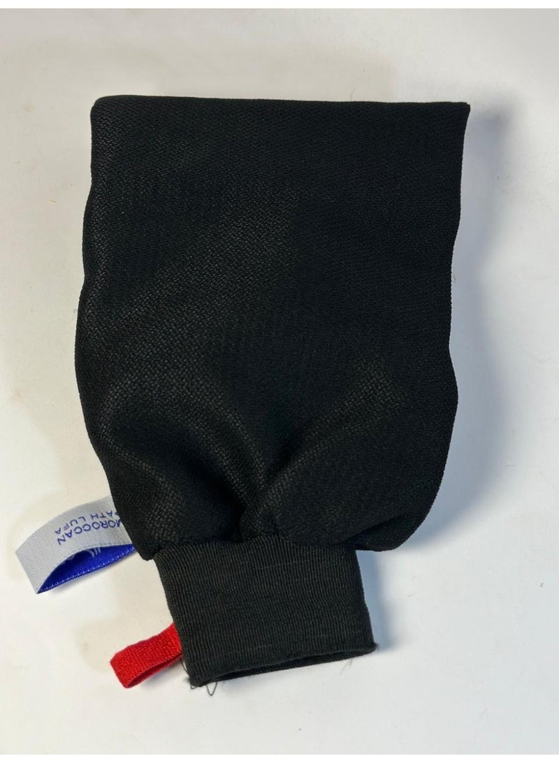 مقشر الجسم باللوفة المغربية - تصميم قفاز عملي وقابل لإعادة الاستخدام، لطيف ومناسب للبشرة الحساسة، قطعة واحدة - Image 2