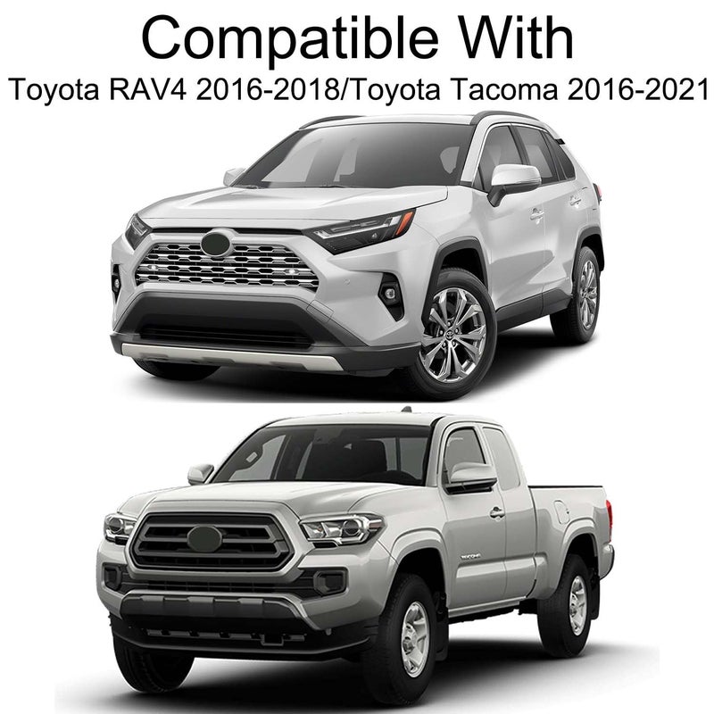 Generic Tempsnow Passenger Side Mirror Replacement for Toyota Rav4 2016-2023 and Toyota Tacoma 2016-2021 Right Side View Mirror Replacement Glass With Heated Blind Spot Detection System  - Image 2
