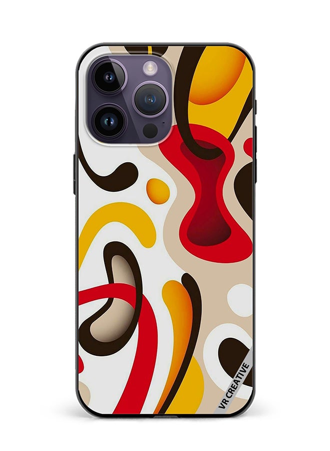 VR CREATIVE Protective Case Cover For Apple iPhone 15 Pro Max Colorful Classy Design  Multicolour - Image 1