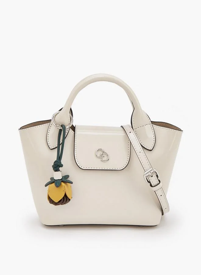 Celeste IVORY Solid Tote Bag With Pouch for Women | Best Price UAE
