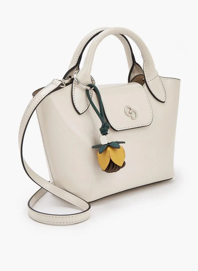 Celeste IVORY Solid Tote Bag With Pouch for Women | Best Price UAE