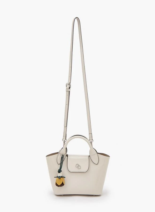 Celeste IVORY Solid Tote Bag With Pouch for Women | Best Price UAE