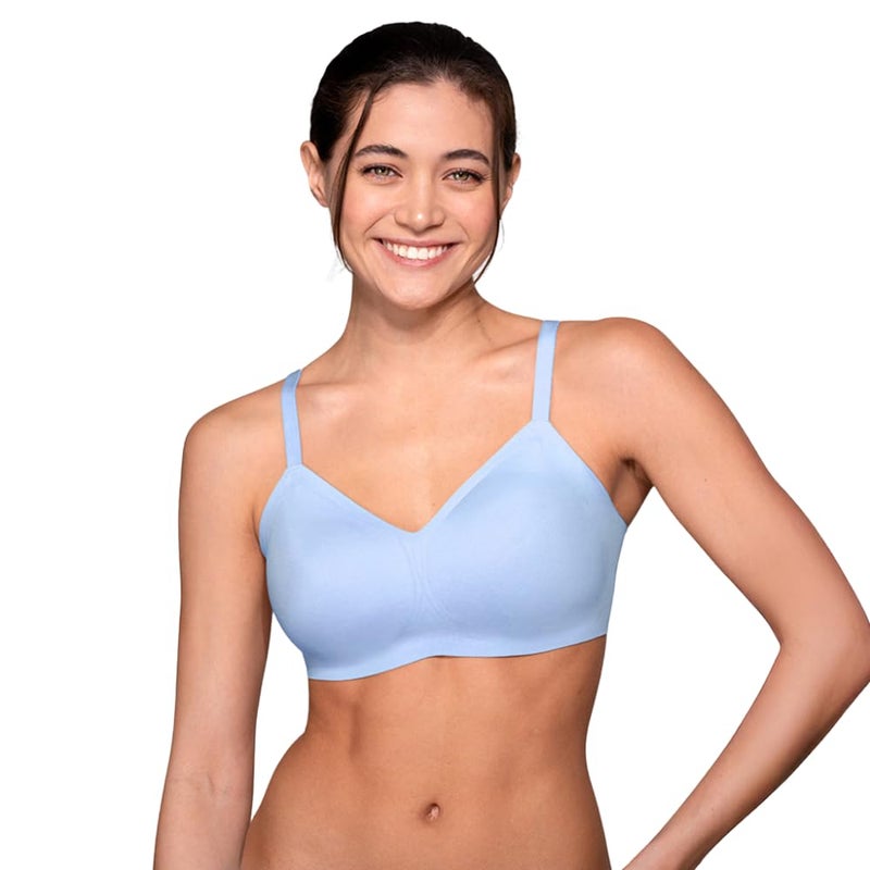Floatley to The T-Shirt Wireless Push Up Lift Bra for Women, Soft Silky Everyday Comfort Bra with Removable Pads - Image 1
