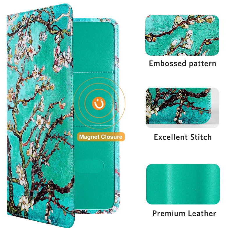CoBak Car Registration and Insurance Holder - Vehicle Glove Box Car Organizer,Auto Truck Comparment Accessories Case with Magnetic Closure for Driver License,Cards - Image 4