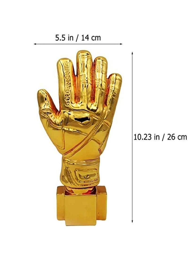 Generic Trophies Goalkeeper Trophy Football Golden Glove Trophy,Baseball Matches Award Cups Soccer Match Trophy for Kids and Adults  - Image 2