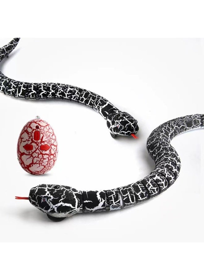 Funny Toys Strange Toys Remote Control Rattlesnake Remote Control Cobra Mini Snake Funny Toys-Color:Induction Obstacle Avoidance Ring Snake  - Image 5