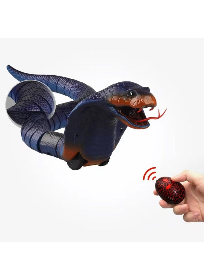 Funny Toys Strange Toys Remote Control Rattlesnake Remote Control Cobra Mini Snake Funny Toys-Color:Induction Obstacle Avoidance Ring Snake  - Image 3