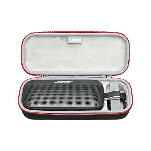RLSOCO Carrying Case for Bose SoundLink Flex 2nd GenSoundLink Flex Bluetooth Portable Speaker Black Case Only - Image 1
