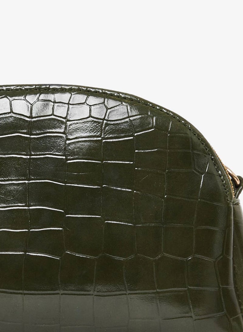 Styli Textured Sling Bag with Zip Closure - Image 2