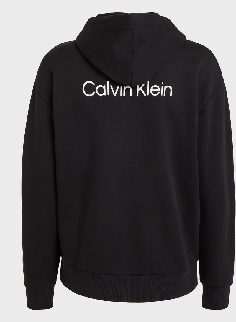 CALVIN KLEIN Hero Logo Comfort Zip Through
