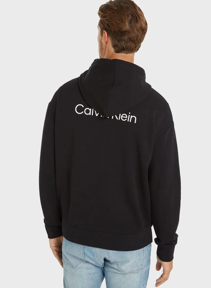 CALVIN KLEIN Hero Logo Comfort Zip Through
