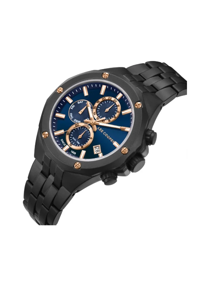 لي كوبر Men's Metal Multi Function Watch LC08104.690 - 42 mm