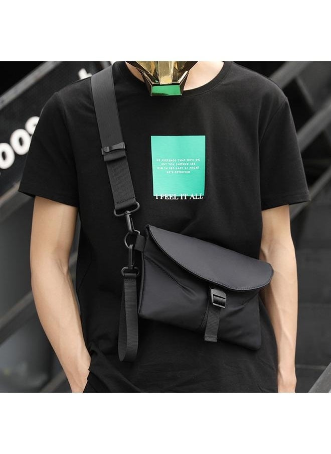 Waterproof Sling Bag Crossbody Bag for Men Backpack for Men Sling Backpack Hiking Daypack Multipurpose Cross Body black