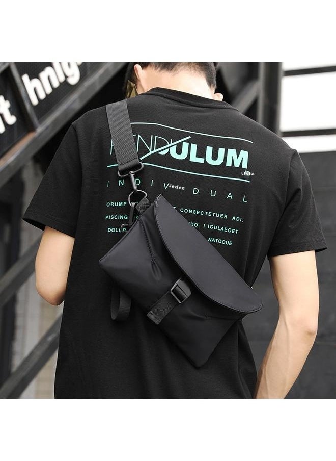 Waterproof Sling Bag Crossbody Bag for Men Backpack for Men Sling Backpack Hiking Daypack Multipurpose Cross Body black