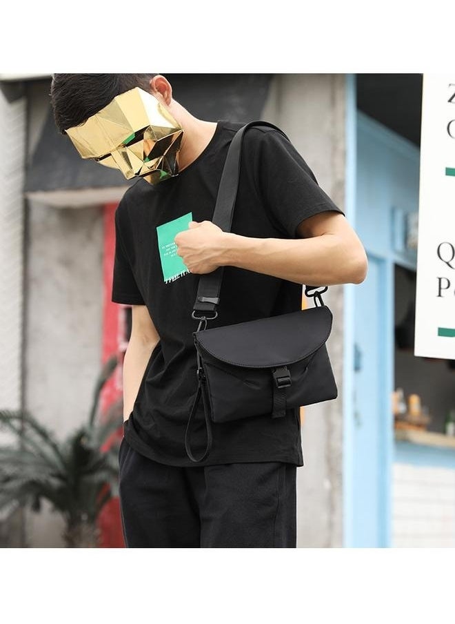 Waterproof Sling Bag Crossbody Bag for Men Backpack for Men Sling Backpack Hiking Daypack Multipurpose Cross Body black