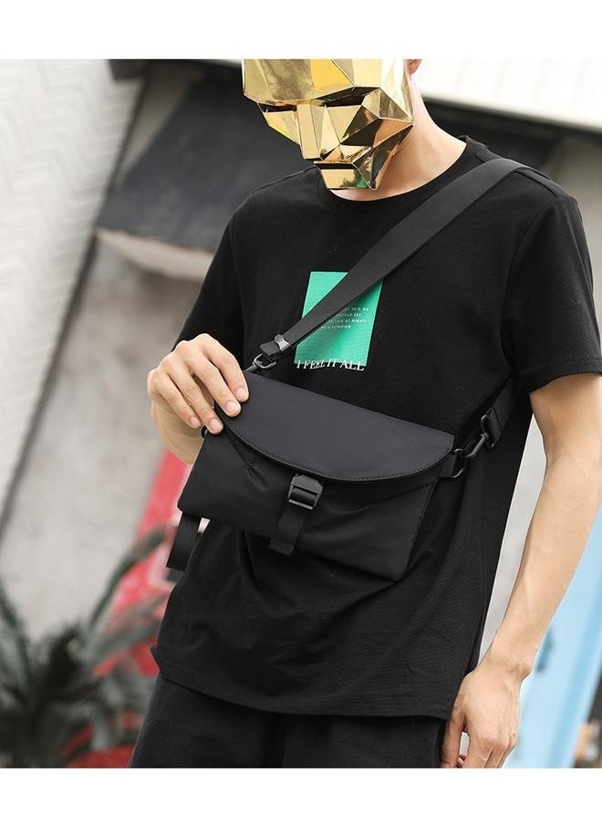 Waterproof Sling Bag Crossbody Bag for Men Backpack for Men Sling Backpack Hiking Daypack Multipurpose Cross Body black