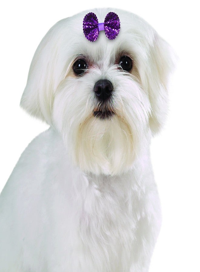 Aria Sequin Bows for Dogs, 100-Piece Canisters - Image 3