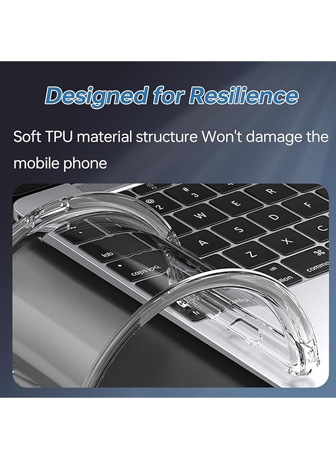 erorex Compatible With Motorola Edge 50 Ultra Case Cover+2 Pack Motorola Edge 50 Ultra Screen Protector Flexible Tpu Film Soft Screen Protector For Motorola Edge 50 Ultra Cover Case 6.7 Inch - Image 4