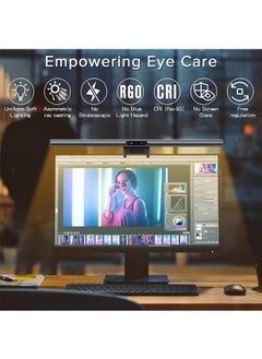 Arabest Screen Bar Monitor Light, Monitor Lamp with Touch Sensor, Eye Caring No Screen Glare, Dimmable and 3 Color Temperature Computer Led Light, Desk Lamps for Curved and Flat Screen  - Image 2