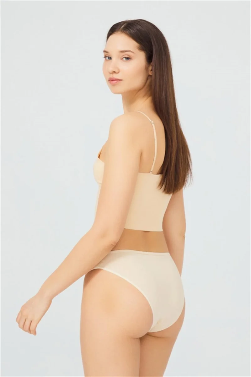 COTTONHILL Basic Cotton Women's Bikini Panties 3 Pack - 8