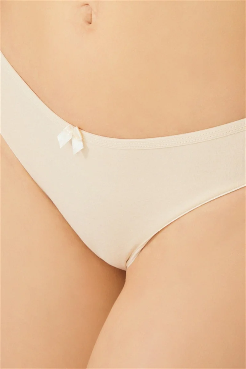 COTTONHILL Basic Cotton Women's Bikini Panties 3 Pack - 8