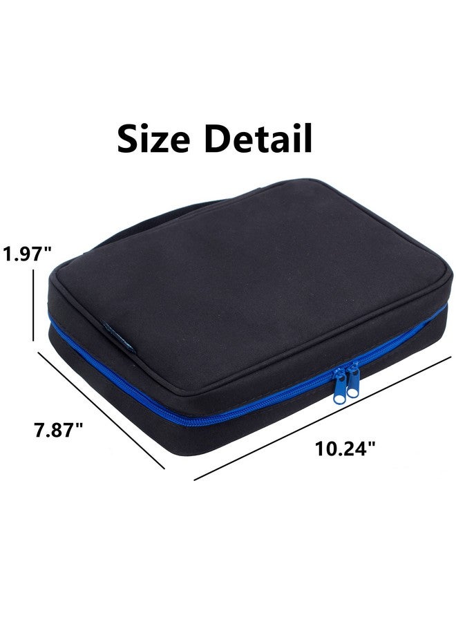 KISLANE 24 Toy Cars Storage For Hot Wheels Storage Case Compatible With 24 Hot Wheels Matchbox Cars Mini Toys Hot Wheels Storage For Kids Bag Only (Black)  - Image 4
