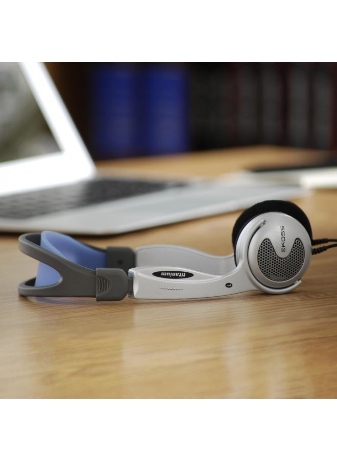 KOSS - Koss KTXPRO1 Titanium Portable Headphones with Volume Control, Single, Standard Packaging - Image 1