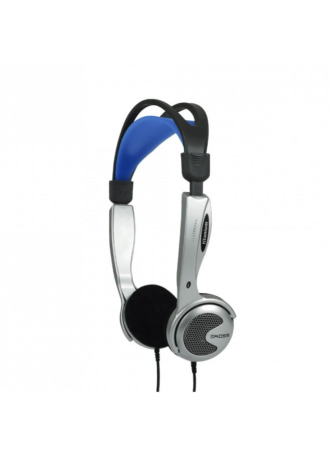KOSS - Koss KTXPRO1 Titanium Portable Headphones with Volume Control, Single, Standard Packaging - Image 1