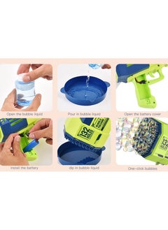 Tron Ultimate 132-Hole Upgraded All Purpose Bubble Gun Machine  - A Dreamy Gift  - Image 2