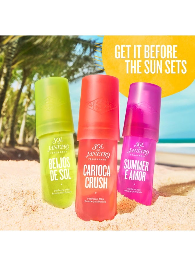 Sol de Janeiro Carioca Crush Perfume Mist – Limited Edition, White Cedarwood & Juicy Pear, Body & Hair Fragrance, 90ml - Image 2