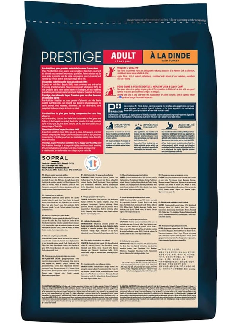 Pro nutrition Prestige Cat Adult Turkey 2Kg - Image 2