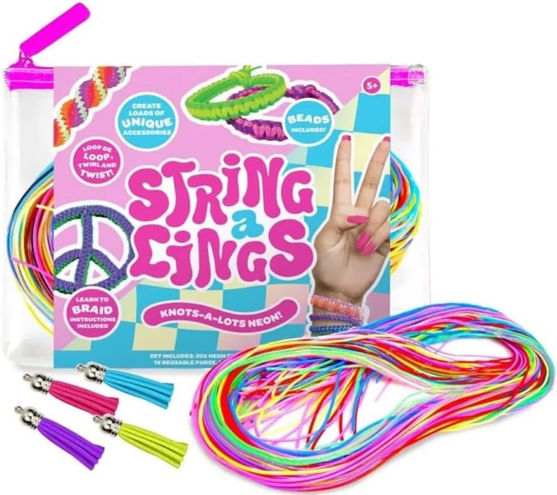 Kid Land Stringalings Jewelry Making 25-Piece Pack - Image 2