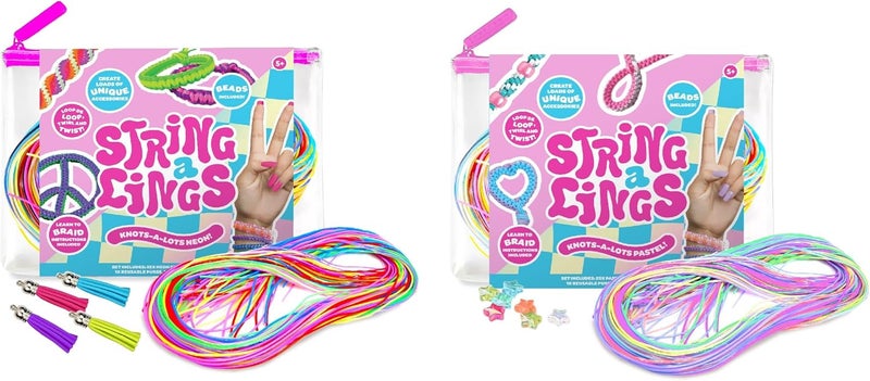 Kid Land Stringalings Jewelry Making 25-Piece Pack - Image 1