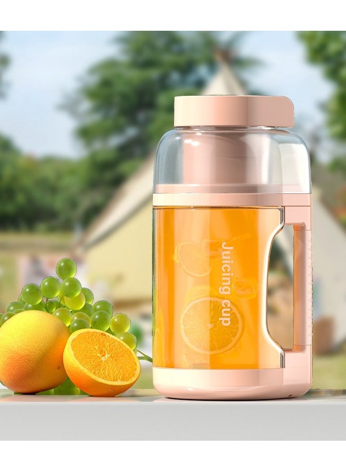 1500ml Portable Personal Smoothie Blender - USB Rechargeable Juicer Cup for Smoothies, Milkshakes, and Single Fruit Drinks - Perfect for Travel and Camping  - Image 1