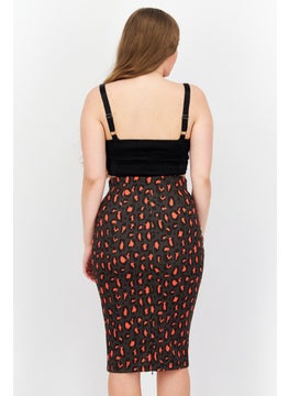 ASTR The Label Women V-Neck Sleeveless Ruched Crop Top, Black  - Image 2