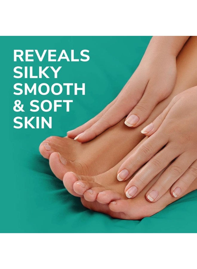Dr. Scholl's Ultra Exfoliating Foot Mask Gently Peels & Softens 1 Pair Slip-on Booties Foot Mask 1.55 oz  - Image 4
