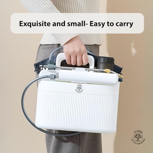 Yo Green Elite Pro 5 Liter Electric Sprayer Bottle, Automatic Watering of Indoor/Outdoor Plants, Rechargeable, Power Sprayer with Adjustable Spout for Garden, Fertilizing, Cleaning - Image 4