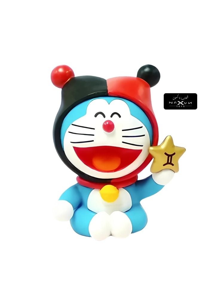 Doraemon Cute Doraemon Collectible Figure – Zodiac Gemini Star Edition PVC Toy - Image 1